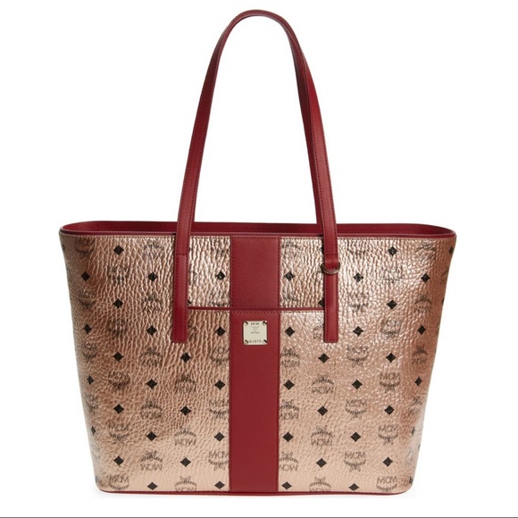 rose gold shopper
